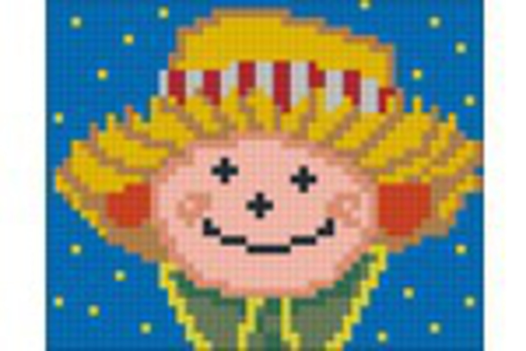 Scarecrow I One [1] Baseplate PixelHobby Mini-mosaic Art Kit image 0